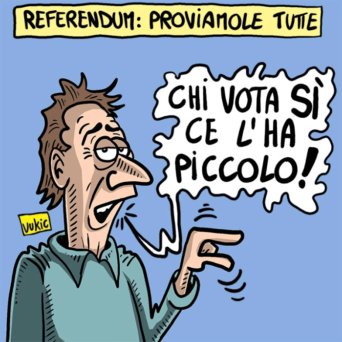 Guarda altre vignette di Marco Vuchich