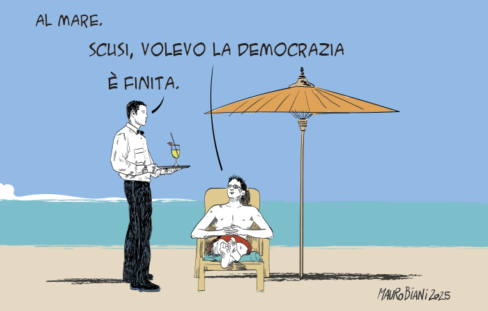 Guarda altre vignette di Mauro Biani