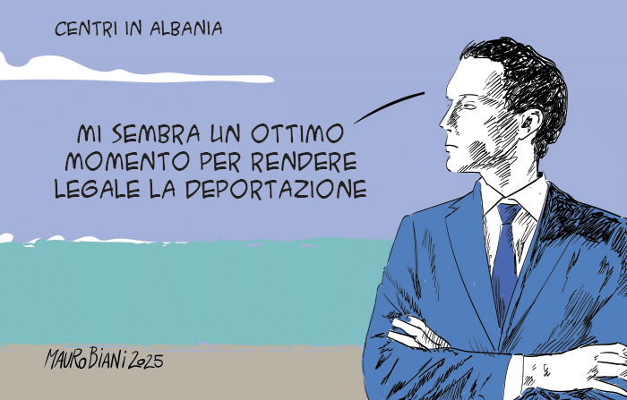 Guarda altre vignette di Mauro Biani