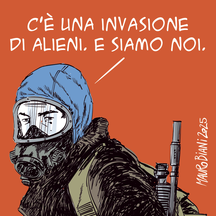 Guarda altre vignette di Mauro Biani