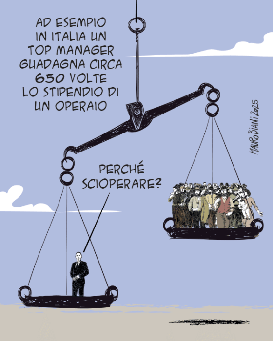 Guarda altre vignette di Mauro Biani