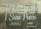 The Last Time I Saw Paris