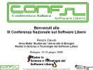III Conferenza Italiana sul Software Libero 1