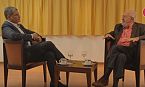 Rafael Correa con Atilio Borón | Entrevista