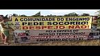 Destruição povoada indígena no Brasil por Bolsonaro