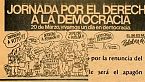El peso del papel...  el panfleto durante la dictadura