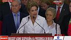Discurso de Dilma Rousseff tras ser suspendida de la Presidencia de Brasil