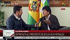 Entrevista al presidente de Bolivia, Evo Morales, luego de la convocatoria a nuevas elecciones presi
