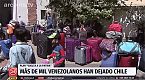 Plan "Vuelta a la Patria": Más de mil venezolanos han regresado a su país. Chile