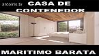 Casas hechas con contenedor marítimo, muy buenas y baratas en Canadá