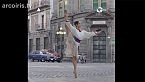 Bailarinas en las calles, plazas y mercados. México