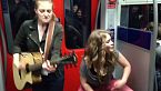 Subway jam session - wait for the passenger freestyle!