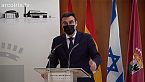 Acto en memoria de las víctimas del holocausto en el ayuntamiento de Alcobendas