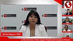 La Red: Entrevista a Mirtha Vásquez Presidenta del Consejo de Ministros