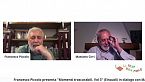 Diretta streaming con Francesco Piccolo in dialogo con Massimo Cirri