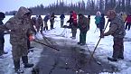 La pesca tradicional en hielo de Yakutia Munkha