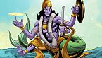 Matsya – Il primo avatar di Visnù che salvò il mondo dall\'inondazione – Mitologia indù
