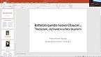 Massimiliano Morini - Università degli studi di Urbino «Carlo Bo» Tradurre Geoffrey Chaucer: Il poema