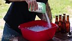 El mejor método para enfriar una cerveza