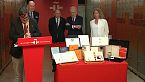 Legados de José Manuel Blecua y sus dos hijos, José Manuel y Alberto, a la Caja de las Letras