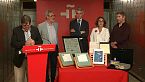 Legado de la cadena SER a la Caja de las Letras y coloquio cien años de SER, cien años de radio