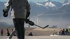 Hockey sobre hielo en el Himalaya