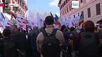 100.000 personas se manifiestan en Roma contra el régimen de guerra