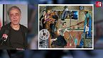 El artista catalán Marcos Carrasquer abre su maleta en una galería parisina