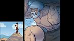 Hércules y Atlas - El titán Atlas intenta engañar a Hércules - Los 12 trabajos de Hércules #11
