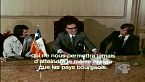 Salvador Allende con mineros canadienses sobre la nacionalización del cobre