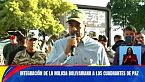 Nicolás Maduro - Integración de la milicia bolivariana a los cuadrantes de paz