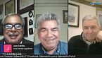Charla con los escritores chilenos Francisco Abarzúa y Esmildo Pasten