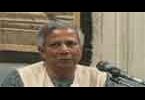 Intervento di Muhammad Yunus, fondatore della Grameen Bank in Bangladesh