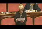 Intervento della sen. Franca Rame del 29/11/07